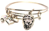 hockey mask bracelet, hockey bracelet, hockey bangles, sports bracelet