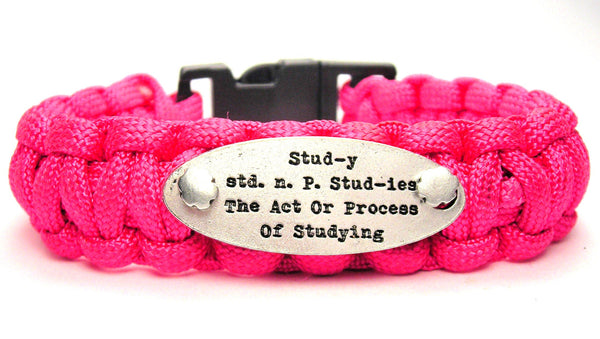 The Definition Of Study 550 Military Spec Paracord Bracelet