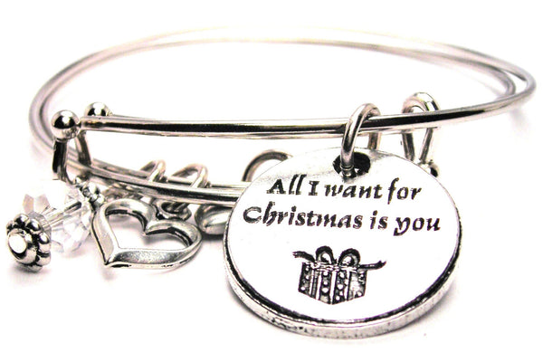 Christmas bracelet, Christmas bangles, Christmas jewelry, holiday bracelet, holiday jewelry