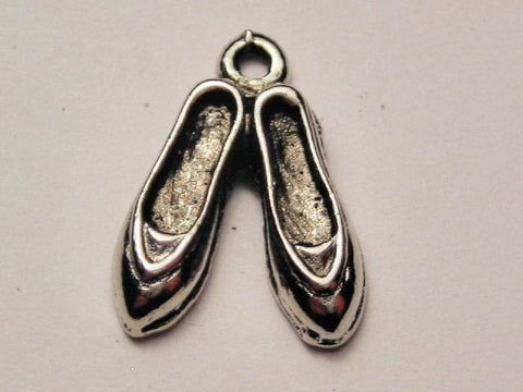 Gymnast Shoes Genuine American Pewter Charm