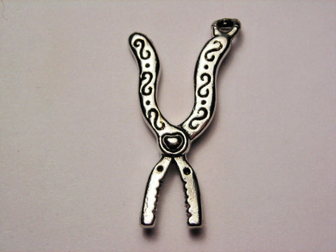 Garden Shears Genuine American Pewter Charm