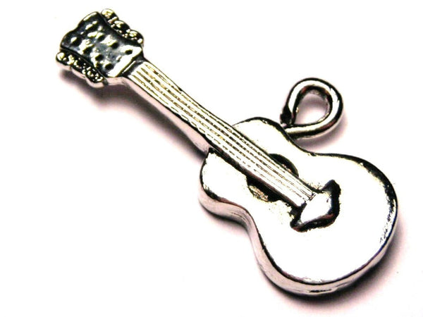Country Guitar Genuine American Pewter Charm
