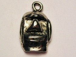 Easter Island Head Genuine American Pewter Charm