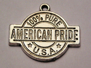 Pure American Pride Genuine American Pewter Charm