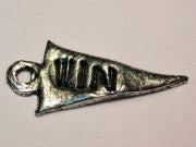 Win Flag Genuine American Pewter Charm