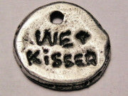 Wet Kisser Genuine American Pewter Charm