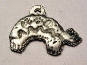 Heartline Bear Genuine American Pewter Charm