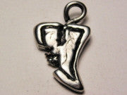 T Bone With Dog Bite Genuine American Pewter Charm