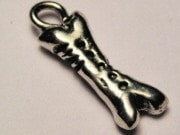 Dog Biscuit Genuine American Pewter Charm