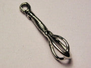 Whisk Genuine American Pewter Charm