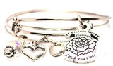 sister bracelet, sister bangles, sister jewelry, love bracelet, family jewelry, heart bracelet