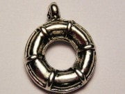 Life Preserver Genuine American Pewter Charm