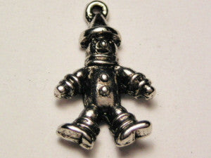 Tin Man Genuine American Pewter Charm