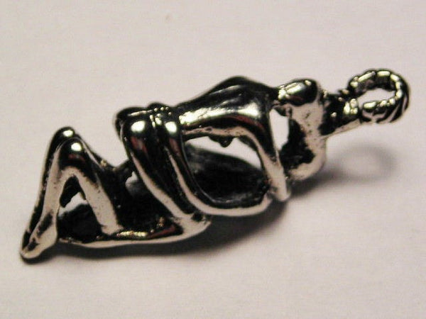 Lovers Genuine American Pewter Charm