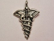 Medical Symbol Genuine American Pewter Charm