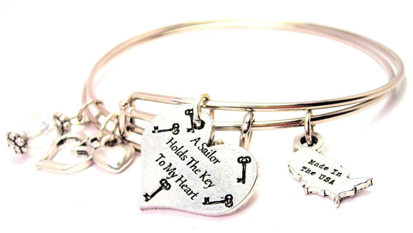 sailor bracelet, military bracelet, military wife bracelet, wife bracelet, sailor wife bracelet, navy bracelet