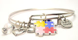 autism awareness bracelet, autism awareness jewelry, autism jewelry, autism mom bracelet