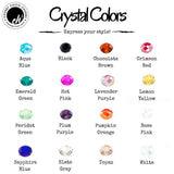 Black Lives Matter Capped Crystal Bracelet