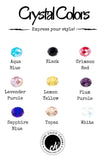 I Love Merengue Splash Of Color Crystal Bracelet