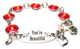 You're Beautiful Crystal Connector Bracelet