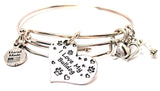 I love my bulldog bracelet, bulldog bracelet, bulldog bangles, bulldog jewelry, dog bracelet