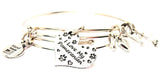 I love my Pomeranian bracelet, Pomeranian bangles, Pomeranian jewelry, dog bracelet