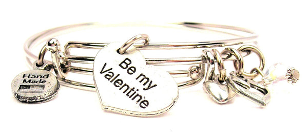 be my valentine bracelet, valentine bracelet, valentine bangles, love bracelet, holiday bracelet