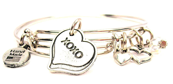 love bracelet, love bangles, love jewelry, I love you bracelet, xoxo bracelet, hugs and kisses bracelet