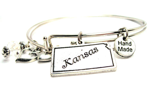 Kansas Expandable Bangle Bracelet Set