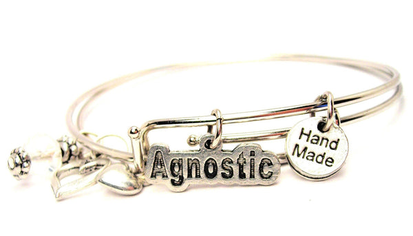 Agnostic Expandable Bangle Bracelet Set