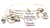 godmother bracelet, godmother bangles, godmother jewelry, love bracelet, heart bracelet, family jewelry