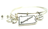 Pennsylvania Expandable Bangle Bracelet Set