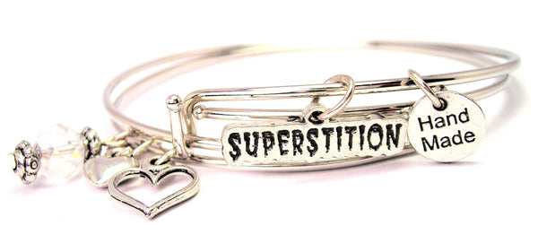 Superstition Expandable Bangle Bracelet Set