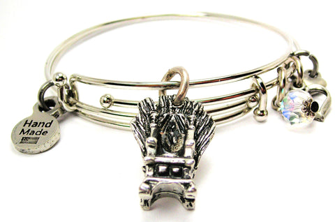 Throne Of Swords Expandable Bangle Bracelet Set