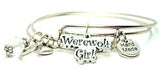 Werewolf Girl Expandable Bangle Bracelet Set