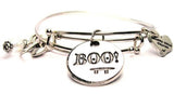 Boo With Face Expandable Bangle Bracelet Set