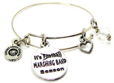 Its Marching Band Season Bangle Bracelet