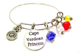 Cape Verdean Princess Expandable Bangle Bracelet