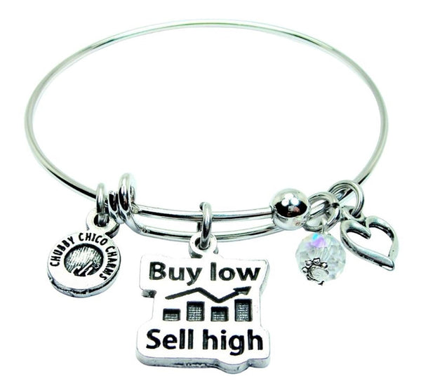Buy Low Sell High Expandable Bangle Bracelet