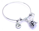 Female Gnome Expandable Bangle Bracelet