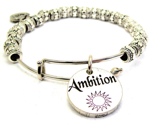 Ambition Metal Beaded Bracelet