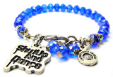 Shut Up And Dance Splash Of Color Crystal Bracelet