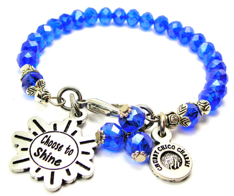 Choose To Shine Splash Of Color Crystal Bracelet