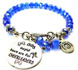 Silly Cupid Bows Are For Cheerleaders Splash Of Color Crystal Bracelet