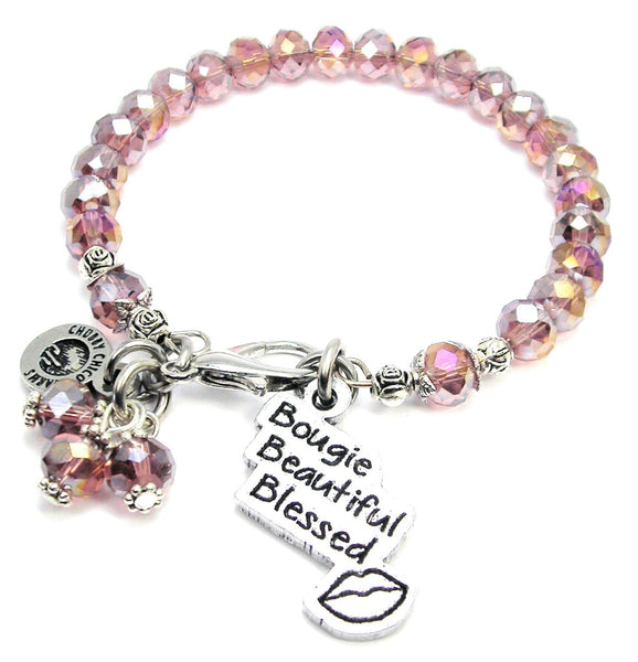 Bougie Beautiful Blessed Splash Of Color Crystal Bracelet