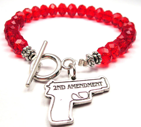 Amendment Jewelry,  Amendment Bracelets,  Gun Charm,  Gun Laws,  Gun Bracelet,  Awareness Jewelry,  Awareness Bracelets