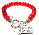 Zombie Hunter,  Zombie Charm,  Expression Bracelets,  Expression Jewelry,  Halloween Jewelry,  Halloween Bracelets,  Zombie Jewelry,  Zombie Bracelets