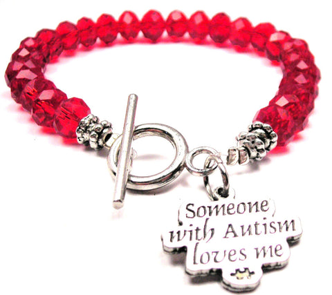 Someone With Autism Loves Me,  Expression Bracelets,  Expression Jewelry,  Autism Jewelry,  Autism Bracelet,  Love Jewelry,  Love Bracelets,  Awareness Jewelry,  Awareness Bracelets