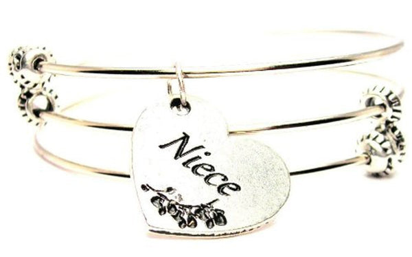 Family Bangles, Family Bracelets, Family Jewelry, I Style_Love my niece bangles, I Style_Love my niece jewelry, gift for niece