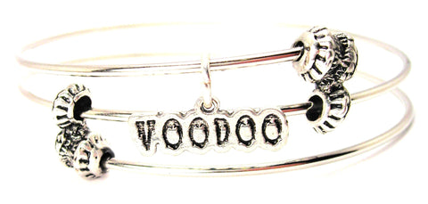 Voodoos Triple Style Expandable Bangle Bracelet